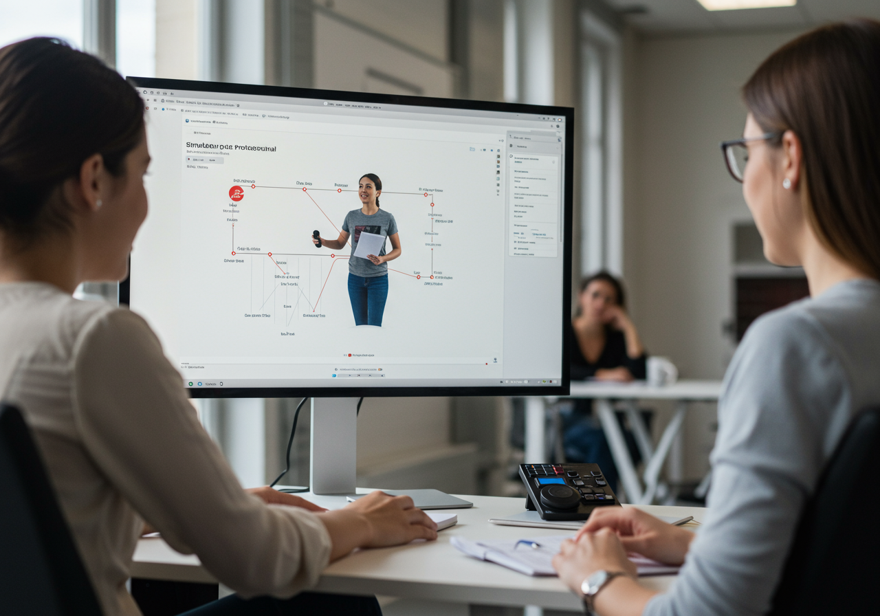 Visuel de présentation pour l'outil Simulateur de parcours professionnel